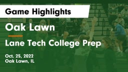 Oak Lawn  vs Lane Tech College Prep Game Highlights - Oct. 25, 2022