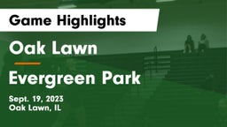 Oak Lawn  vs Evergreen Park  Game Highlights - Sept. 19, 2023