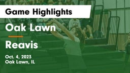 Oak Lawn  vs Reavis  Game Highlights - Oct. 4, 2023