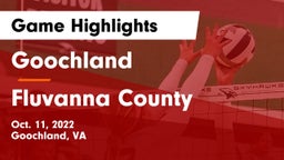 Goochland  vs Fluvanna County  Game Highlights - Oct. 11, 2022