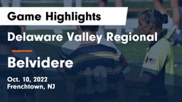 Delaware Valley Regional  vs Belvidere  Game Highlights - Oct. 10, 2022