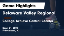 Delaware Valley Regional  vs College Achieve Central Charter Game Highlights - Sept. 21, 2023