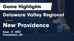 Delaware Valley Regional  vs New Providence  Game Highlights - Sept. 17, 2022