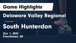 Delaware Valley Regional  vs South Hunterdon  Game Highlights - Oct. 1, 2022