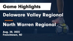 Delaware Valley Regional  vs North Warren Regional  Game Highlights - Aug. 28, 2023
