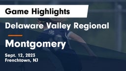 Delaware Valley Regional  vs Montgomery  Game Highlights - Sept. 12, 2023