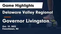 Delaware Valley Regional  vs Governor Livingston  Game Highlights - Oct. 19, 2023