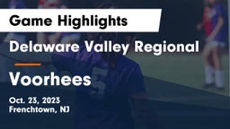Delaware Valley Regional  vs Voorhees  Game Highlights - Oct. 23, 2023