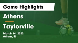 Athens  vs Taylorville  Game Highlights - March 14, 2023
