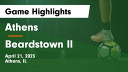 Athens  vs Beardstown  Il Game Highlights - April 21, 2023