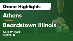 Athens  vs Beardstown  Illinois Game Highlights - April 19, 2024