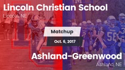 Matchup: Lincoln Christian vs. Ashland-Greenwood  2017