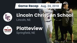 Recap: Lincoln Christian School vs. Platteview  2018