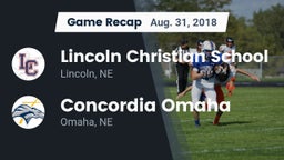 Recap: Lincoln Christian School vs. Concordia Omaha 2018