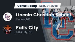 Recap: Lincoln Christian School vs. Falls City  2018