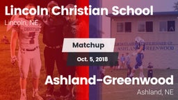 Matchup: Lincoln Christian vs. Ashland-Greenwood  2018