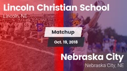 Matchup: Lincoln Christian vs. Nebraska City  2018