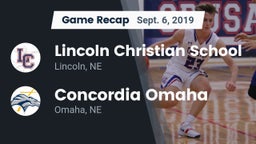 Recap: Lincoln Christian School vs. Concordia Omaha 2019