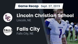 Recap: Lincoln Christian School vs. Falls City  2019