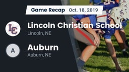 Recap: Lincoln Christian School vs. Auburn  2019