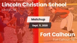 Matchup: Lincoln Christian vs. Fort Calhoun  2020
