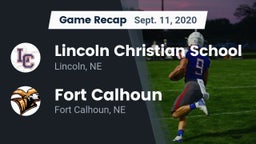 Recap: Lincoln Christian School vs. Fort Calhoun  2020