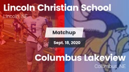 Matchup: Lincoln Christian vs. Columbus Lakeview  2020