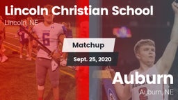 Matchup: Lincoln Christian vs. Auburn  2020