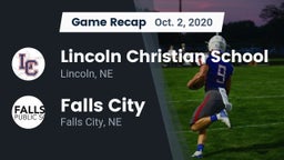 Recap: Lincoln Christian School vs. Falls City  2020
