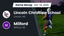 Recap: Lincoln Christian School vs. Milford  2020