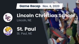 Recap: Lincoln Christian School vs. St. Paul  2020
