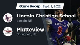 Recap: Lincoln Christian School vs. Platteview  2022