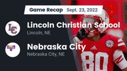 Recap: Lincoln Christian School vs. Nebraska City  2022
