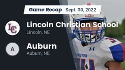 Recap: Lincoln Christian School vs. Auburn  2022