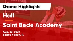 Hall  vs Saint Bede Academy Game Highlights - Aug. 30, 2022