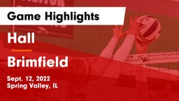 Hall  vs Brimfield   Game Highlights - Sept. 12, 2022