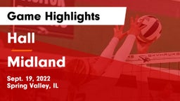 Hall  vs Midland Game Highlights - Sept. 19, 2022