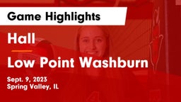 Hall  vs Low Point Washburn Game Highlights - Sept. 9, 2023