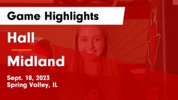 Hall  vs Midland  Game Highlights - Sept. 18, 2023