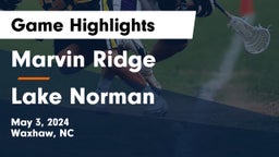 Marvin Ridge  vs Lake Norman  Game Highlights - May 3, 2024