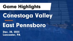 Conestoga Valley  vs East Pennsboro  Game Highlights - Dec. 28, 2023