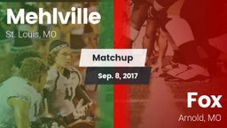 Matchup: Mehlville High vs. Fox  2017