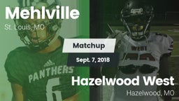 Matchup: Mehlville High vs. Hazelwood West  2018