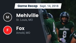 Recap: Mehlville  vs. Fox  2018