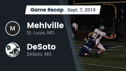 Recap: Mehlville  vs. DeSoto  2019
