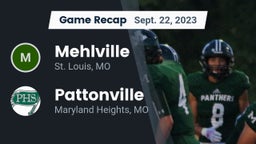 Recap: Mehlville  vs. Pattonville  2023