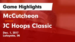McCutcheon  vs JC Hoops Classic Game Highlights - Dec. 1, 2017