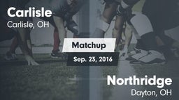 Matchup: Carlisle  vs. Northridge  2016