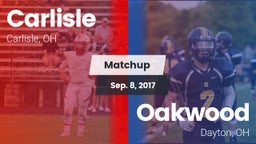 Matchup: Carlisle  vs. Oakwood  2017