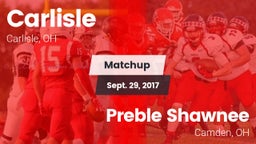 Matchup: Carlisle  vs. Preble Shawnee  2017